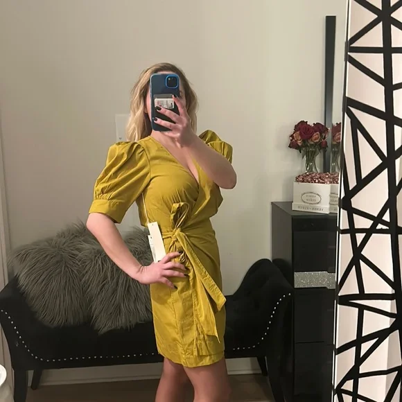 NWT lime green happy x nature dress - Picture 7 of 10